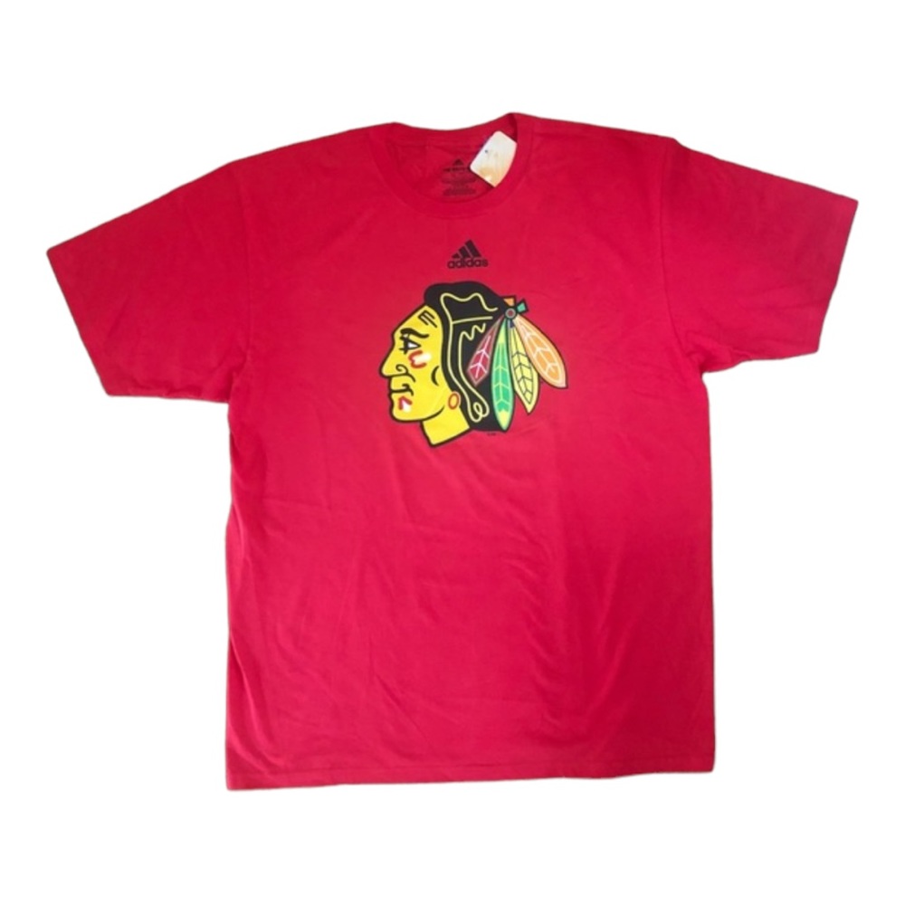 NWT Chicago Blackhawks Team Primary Logo Tee